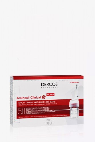 ViH2_Dercos-Aminexil-Clinical-5-Women-X21-Monodoses-RGB-LD-000-3337875522786-BoxFront